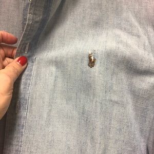 Boys Ralph Lauren long sleeve - Light denim